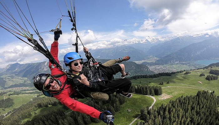 Paragliding tour